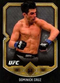2017 Topps Museum Collection UFC - Gold #9 Dominick Cruz Front