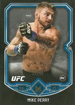 2017 Topps Museum Collection UFC - Sapphire #25 Mike Perry Front