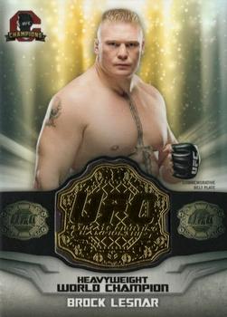 2014 Topps UFC Champions - Champions Single Belt Manufactured Relic #CB-24 Brock Lesnar Front