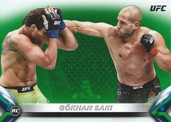 2018 Topps UFC Knockout - Green #55 Gökhan Saki Front