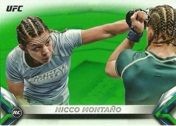 2018 Topps UFC Knockout - Green #99 Nicco Montaño Front