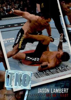 2009 Topps UFC Round 2 - Photo Finish #PF-9 Jason Lambert Front