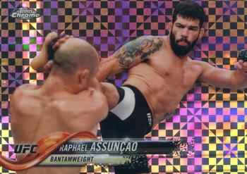 2018 Topps Chrome UFC - X-Fractor #63 Raphael Assuncao Front