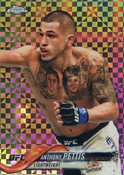 2018 Topps Chrome UFC - X-Fractor #72 Anthony Pettis Front