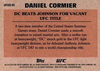 2018 Topps Chrome UFC - 1983 Topps #UFC83-DC Daniel Cormier Back