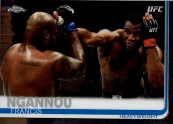 2019 Topps Chrome UFC #55 Francis Ngannou Front
