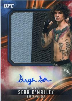 2019 Topps UFC Knockout - Autograph Jumbo Fight Mat Relics Red #AJM-SOM Sean O'Malley Front