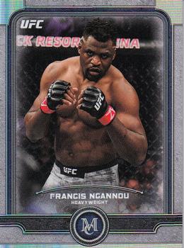 2019 Topps UFC Museum Collection #11 Francis Ngannou Front