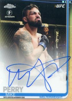 2019 Topps Chrome UFC - Autographs #FA-MP Mike Perry Front