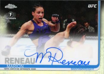 2019 Topps Chrome UFC - Autographs #FA-MR Marion Reneau Front