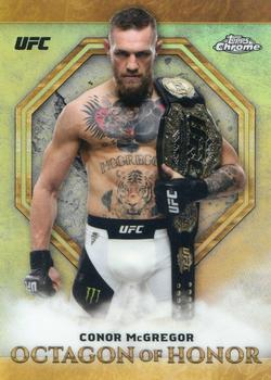 2019 Topps Chrome UFC - Octagon of Honor #OH-CM Conor McGregor Front