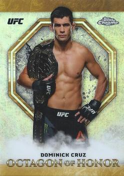 2019 Topps Chrome UFC - Octagon of Honor #OH-DCR Dominick Cruz Front