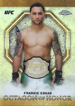 2019 Topps Chrome UFC - Octagon of Honor #OH-FE Frankie Edgar Front