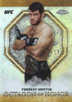 2019 Topps Chrome UFC - Octagon of Honor #OH-FG Forrest Griffin Front