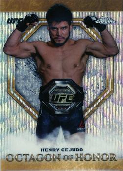 2019 Topps Chrome UFC - Octagon of Honor Wave #OH-HC Henry Cejudo Front