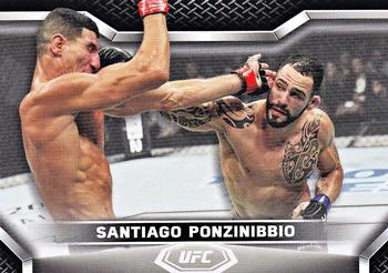 2020 Topps UFC Knockout #27 Santiago Ponzinibbio Front