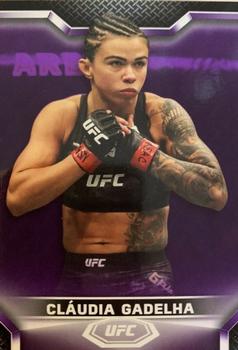 2020 Topps UFC Knockout - Purple #82 Cláudia Gadelha Front