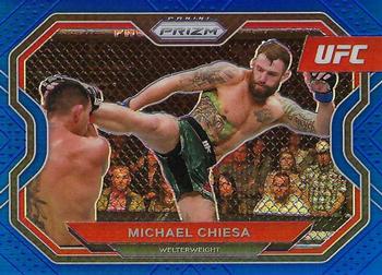2021 Panini Prizm UFC - Blue Prizms #173 Michael Chiesa Front