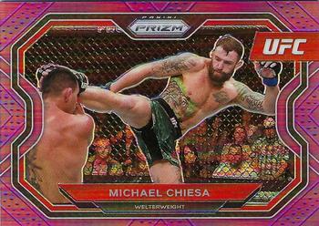 2021 Panini Prizm UFC - Purple Prizms #173 Michael Chiesa Front