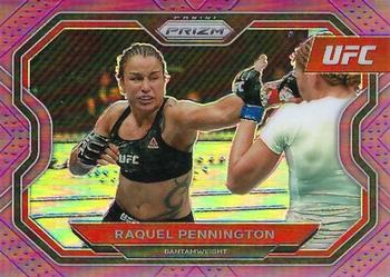 2021 Panini Prizm UFC - Purple Prizms #185 Raquel Pennington Front