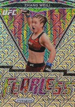 2021 Panini Prizm UFC - Fearless Mojo Prizms #20 Zhang Weili Front