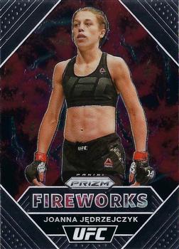 2021 Panini Prizm UFC - Fireworks #7 Joanna Jedrzejczyk Front