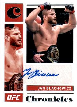 2021 Panini Chronicles UFC - Chronicles Signatures #CS-JBL Jan Blachowicz Front