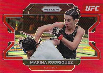 2022 Panini Prizm UFC - Red Prizms #46 Marina Rodriguez Front