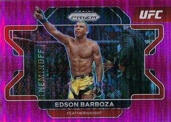 2022 Panini Prizm UFC - Pink Pulsar Prizms #31 Edson Barboza Front
