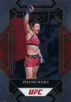 2022 Panini Select UFC #306 Zhang Weili Front