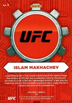 2022 Donruss UFC - Craftsmen #3 Islam Makhachev Back
