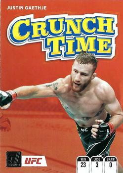2022 Donruss UFC - Crunch Time #2 Justin Gaethje Front