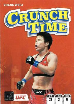 2022 Donruss UFC - Crunch Time #6 Zhang Weili Front