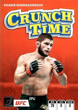 2022 Donruss UFC - Crunch Time #8 Khabib Nurmagomedov Front