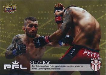 2022 Upper Deck PFL Match Dated Moments - Gold #G7 Stevie Ray Front