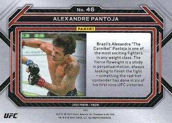 2023 Panini Prizm UFC #46 Alexandre Pantoja Back