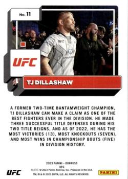 2023 Donruss UFC #11 TJ Dillashaw Back