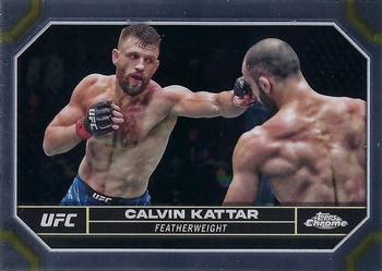 2024 Topps Chrome UFC #37 Calvin Kattar Front