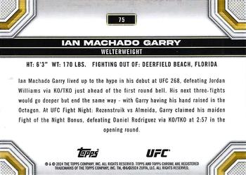 2024 Topps Chrome UFC #75 Ian Machado Garry Back