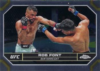 2024 Topps Chrome UFC #164 Rob Font Front