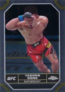 2024 Topps Chrome UFC #179 Yadong Song Front