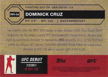 2024 Topps Chrome UFC - 1954 Topps #FFT-14 Dominick Cruz Back