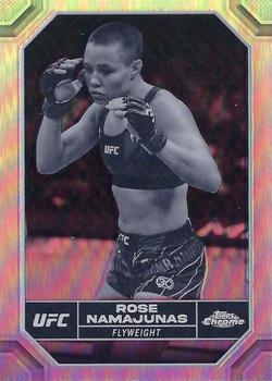 2024 Topps Chrome UFC - Negative #169 Rose Namajunas Front