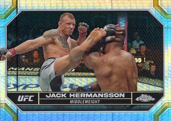 2024 Topps Chrome UFC - Prism #83 Jack Hermansson Front
