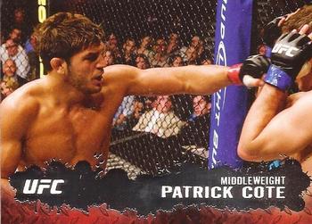 2009 Topps UFC Round 2 #96 Patrick Cote Front