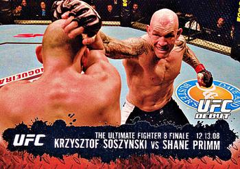 2009 Topps UFC Round 2 #115 Krzysztof Soszynski / Shane Primm Front