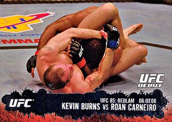 2009 Topps UFC Round 2 #140 Kevin Burns / Roan Carneiro Front