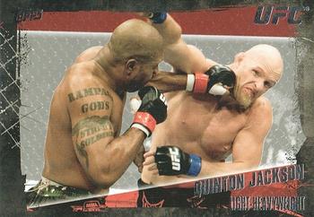 2010 Topps UFC #43a Quinton Jackson Front