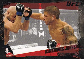 2010 Topps UFC #54 DaMarques Johnson Front