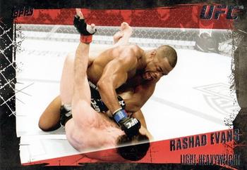 2010 Topps UFC #61 Rashad Evans Front